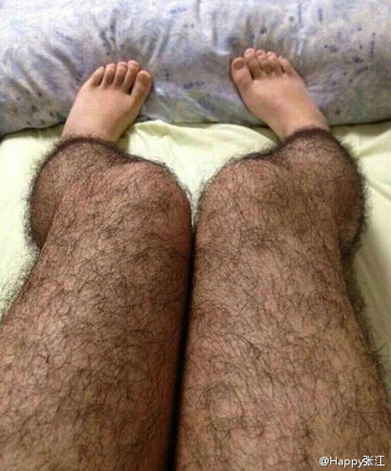 hairy leg